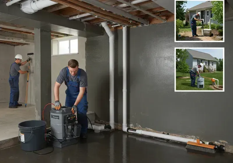 Basement Waterproofing and Flood Prevention process in Norfolk, MA